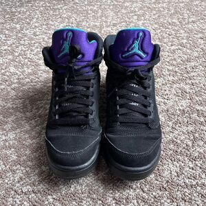 JORDAN 5 RETRO GS 'BLACK GRAPE